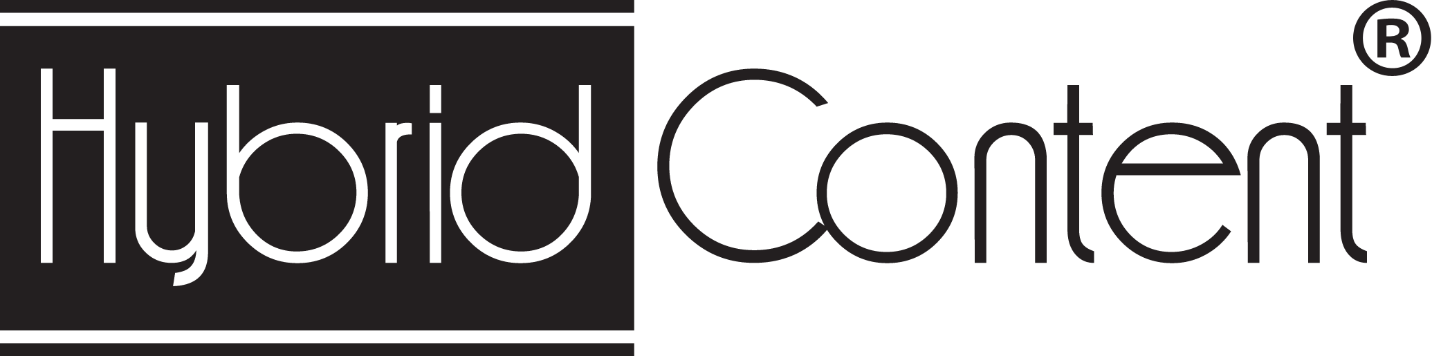 hybrid content logo